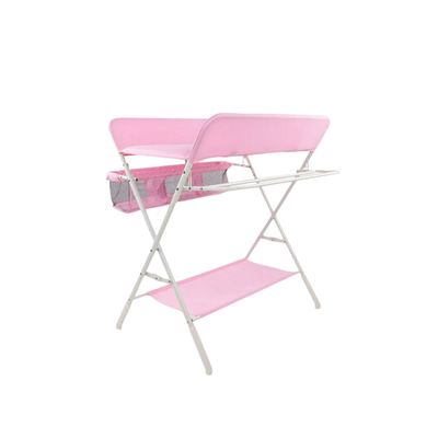 Cambiador De Pañales Para Bebe Plegable Portatil Rosado