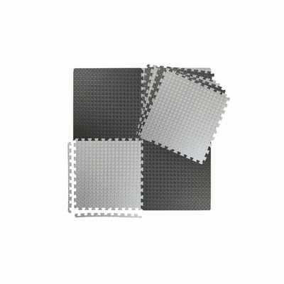 Imagen 1 del producto Tatami Profesional 1mx1m Goma Eva Negro y Gris