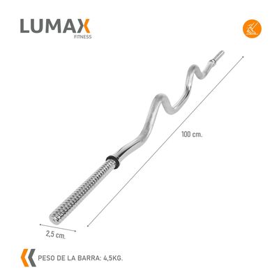 Imagen 2 del producto Barra W Preolimpica con Tuercas
