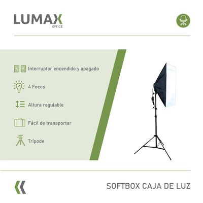 Imagen 2 del producto Softbox Caja De Luz 50x70cm Fotografía De Estudio