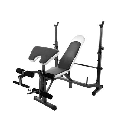 Banco Inclinable de Pecho Piernas y Scott Fitness