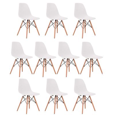 Imagen 2 del producto Silla Eames Clasica 10x DSW Color Blanco
