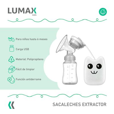Imagen 2 del producto Sacaleches Extractor de Leche Materna Electrico USB MeTinca