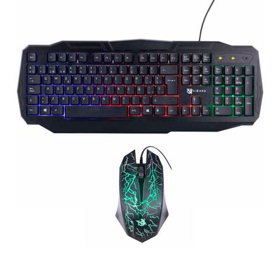Combo Kit Mouse & Teclado Gamer X-Lizzard