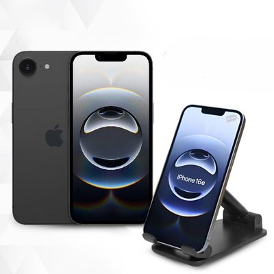 iPhone 16e 128GB Black + soporte-Nuevo