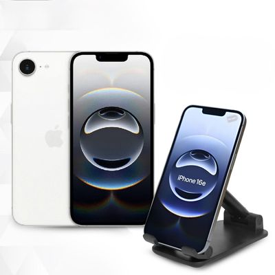 Imagen 1 del producto iPhone 16e 128GB White + soporte-Nuevo