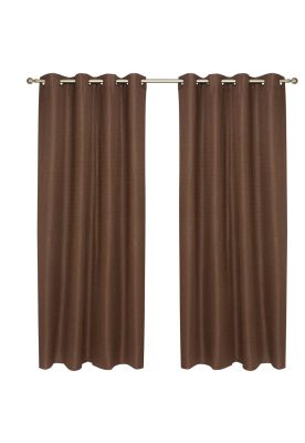 Set Blackout 2P Termico Textura 140X220  Chocolate