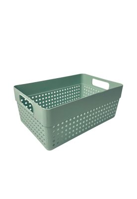 Imagen 1 del producto Canasto organizador 23,5 x 15,5 cm verde