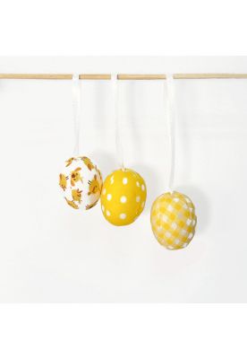 Imagen 2 del producto Set 12 Huevos De Pascua 3,8x3,6cm Colgante Dsn-19