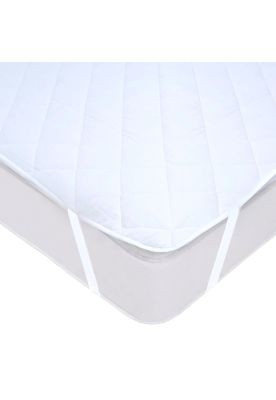 Cubrecolchon Acolchado King - Blanco