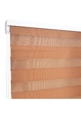 Cortina Duo 200X220 Cm Chocolate