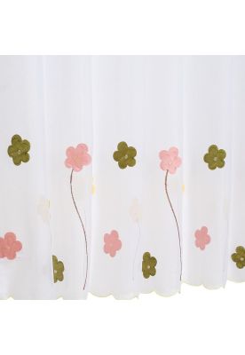 Cortina Velo Cocina Jx 120X135 Cm Petunias