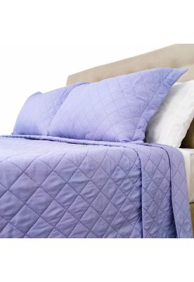 Imagen 2 del producto Cubrecama Microfibra Ultrasonic Liso King Lila