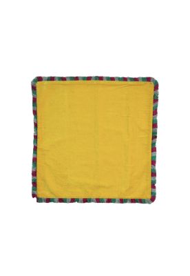 Imagen 1 del producto Funda De Flecos Velvet Para Cojín 50 X 50 Cm Mostaza