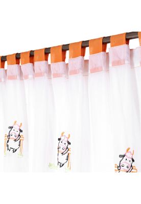 Imagen 2 del producto Cortina Velo Bordado Jx 140X230 Vaca