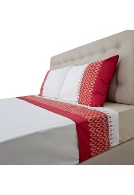 Sábanas 144H Estampadas Etnico Calido King