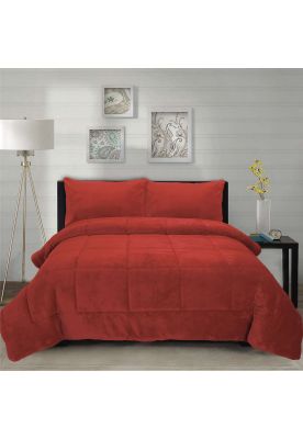 Imagen 1 del producto Cubrecama Coral Termico 2P Color Rojo Italiano