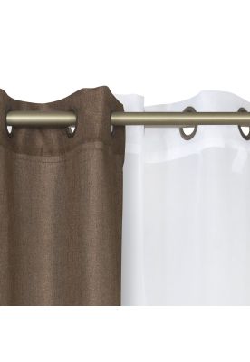 Imagen 2 del producto Set Cortinas Corcovado 140X220 Cm - Chocolate