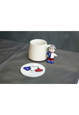 Imagen 2 del producto Porta Vasos Chile Corazones 10Cm