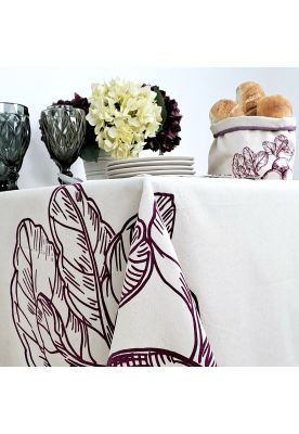 Mantel Betarraga Estampado 160x350cm Beige