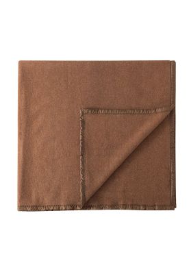 Frazada premium 70% lana 150 x 200 cm crudo oscuro