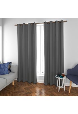 Imagen 2 del producto Set Blackout 2P Termico Textura 140X220 Gris Marengo