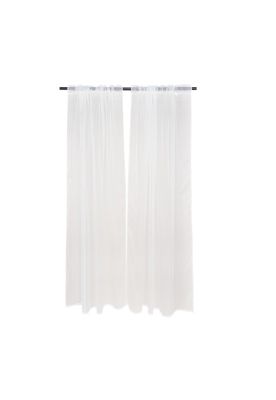 Imagen 2 del producto Set Cortina Velo Liso Para Tubo 140X220 Cm - Marfil