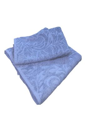 Imagen 1 del producto Set 2 Toallas Jacquard 500g Weave Azul