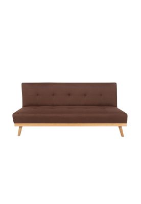 Sofa Cama 3 Cuerpos Enok Color Chocolate