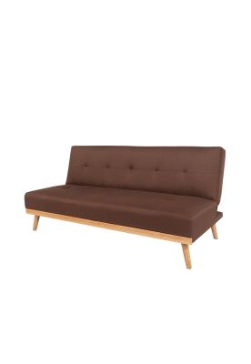 Imagen 2 del producto Sofa Cama 3 Cuerpos Enok Color Chocolate