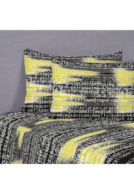 Sábanas 144H Estampadas King Matrix Blanco