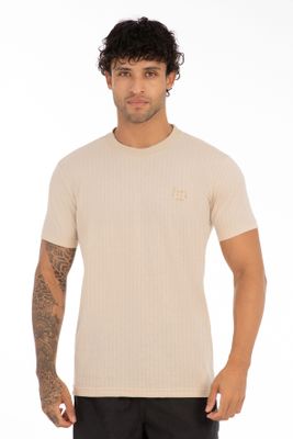 Polera Mc Textura Flatbush Beige