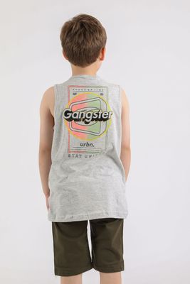 Imagen 2 del producto Teen Polera Sm Urbn Gris Gangster