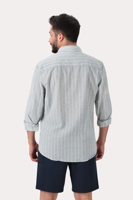 Imagen 2 del producto Camisa ML Fake Linho Garfield Beige