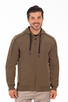 Cortaviento Reversible Flip Verde Oliva Gangster