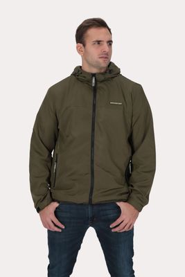 Plus Cortaviento Chill Verde Oliva Oscuro Gangster