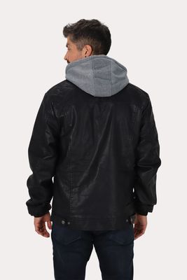 Imagen 2 del producto Chaqueta Pu Highway Negro Gangster