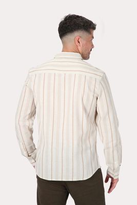 Imagen 2 del producto Camisa ML Fake Linho Cactos Blanco Gangster