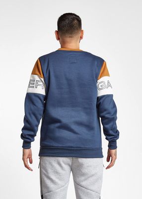 Imagen 2 del producto Poleron Crew Band Azul Marino Gangster