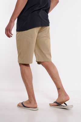 Imagen 2 del producto Short Canvas Bermudas Knee Beige Gangster