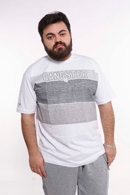 Plus Polera Mc Básica Intrigue Blanco Gangster