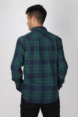 Imagen 2 del producto Camisa ML Franela Evergreen Verde Gangster