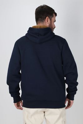 Imagen 2 del producto Poleron Full Zipper Jacquard Sherpa Astro Azul Gangster