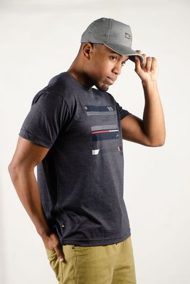 Imagen 2 del producto Teen Polera Mc Básica Paris Azul Gangster