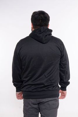 Imagen 2 del producto Plus Poleron Full Zipper Sili Negro Gangster