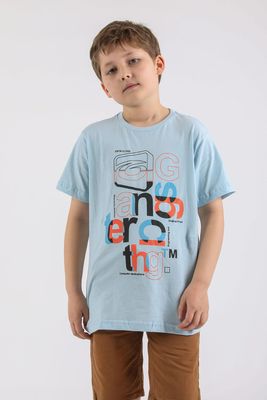 Teen Polera Mc Básica Treasure Celeste Gangster