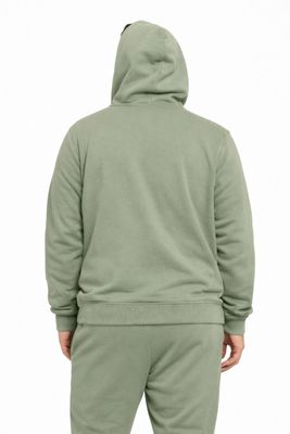 Imagen 2 del producto Plus Poleron Fullzipper Step Verde Oliva