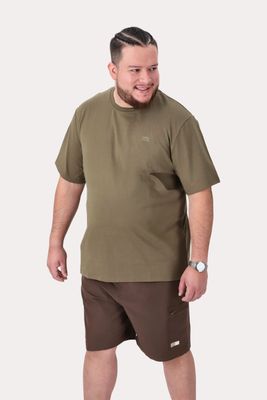 Imagen 1 del producto Plus Polera MC Basica Colombus Verde Militar