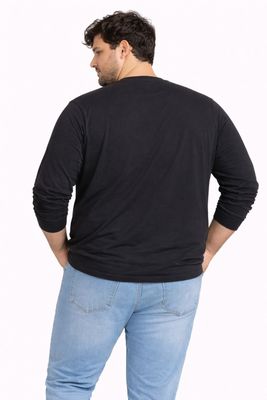 Imagen 2 del producto Plus Polera ML Field Negro