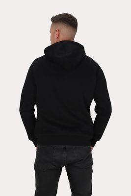 Imagen 2 del producto Poleron Full Zipper Fleece Route Negro Gangster